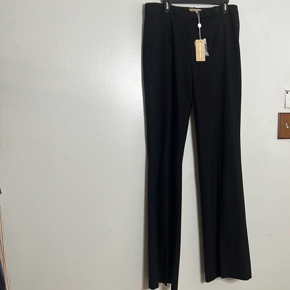 MICHAEL KORS VIRGIN WOOL BLEND DRESS PANTS SIZE 14